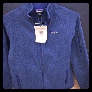 NWT Patagonia Full Zipped Navy Jacket